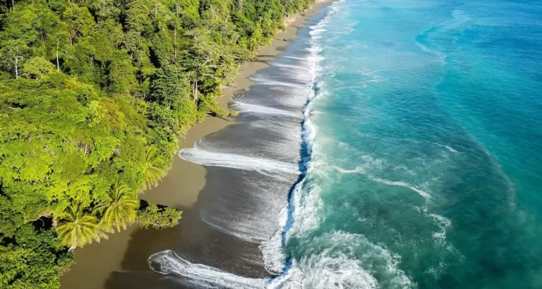 Drake Bay Corcovado strand drönare drone
