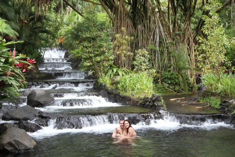Hot springs Tabacon Spa, varma källor