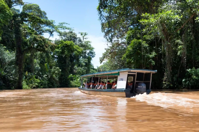 Tortuguero båt
