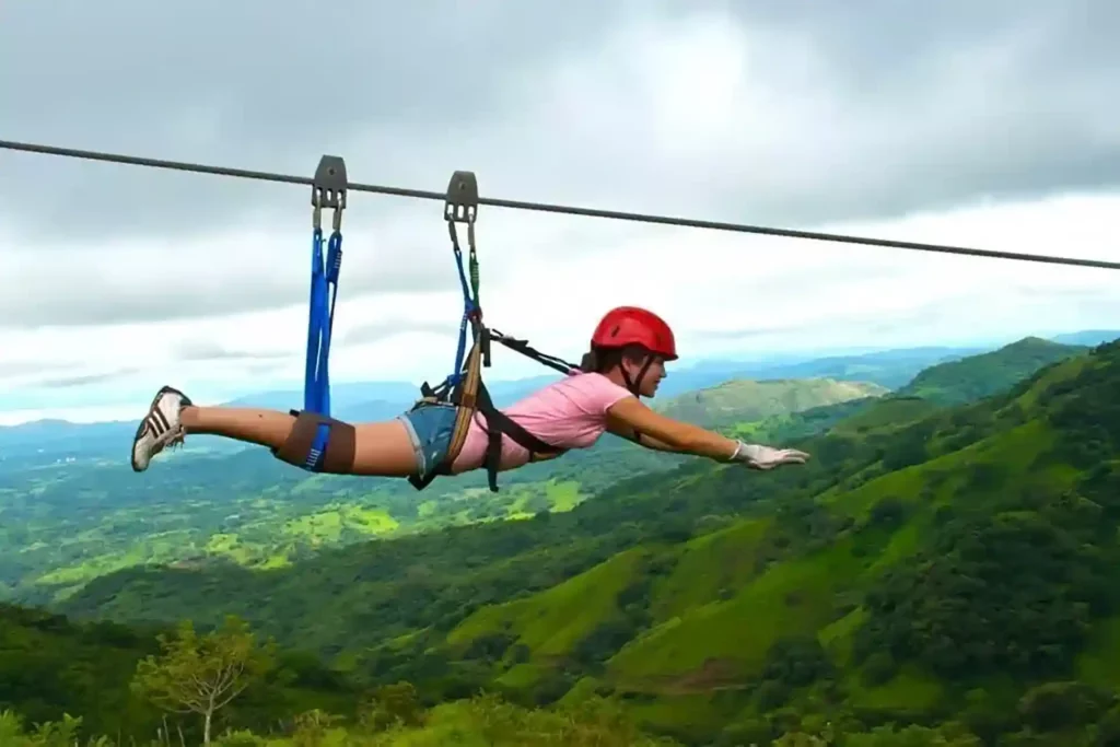 Superman Zip line, linbana