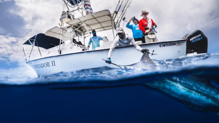 Bahia Rica fishing Boat, Conquistador, fiske Costa Rica