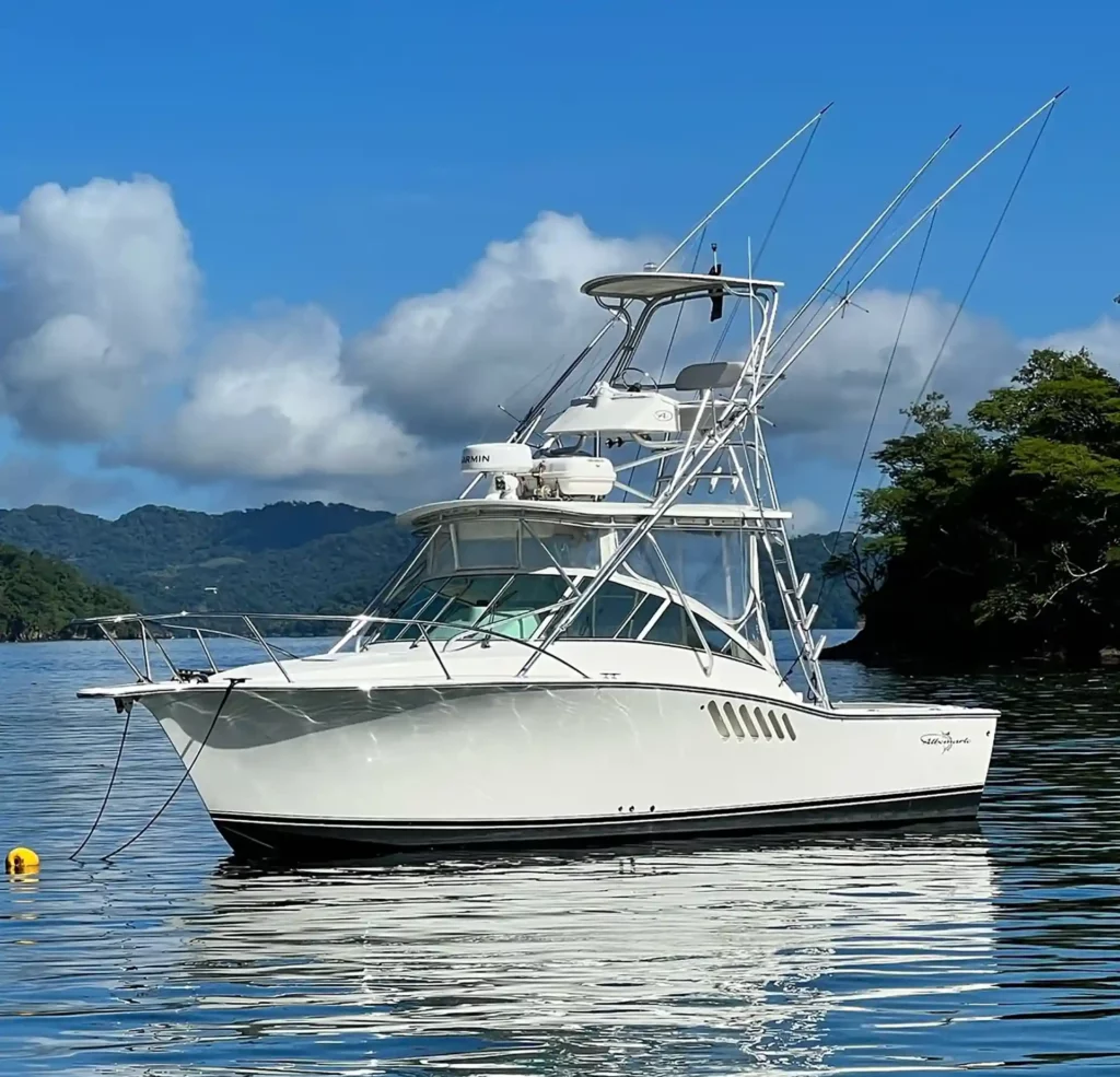 Out Cast Boat Bahia Costa Rica, fiske Costa Rica